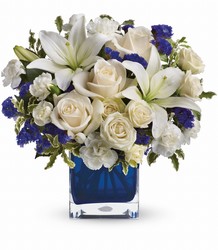 Teleflora's Sapphire Skies Bouquet from Boulevard Florist Wholesale Market